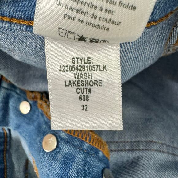 Veronica Beard Sheridan Bell Bottom Jeans Lakeshore Wash Size 32 High Rise - Picture 10 of 11